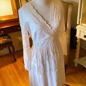 Sail to Sable women’s dress NWT white lace